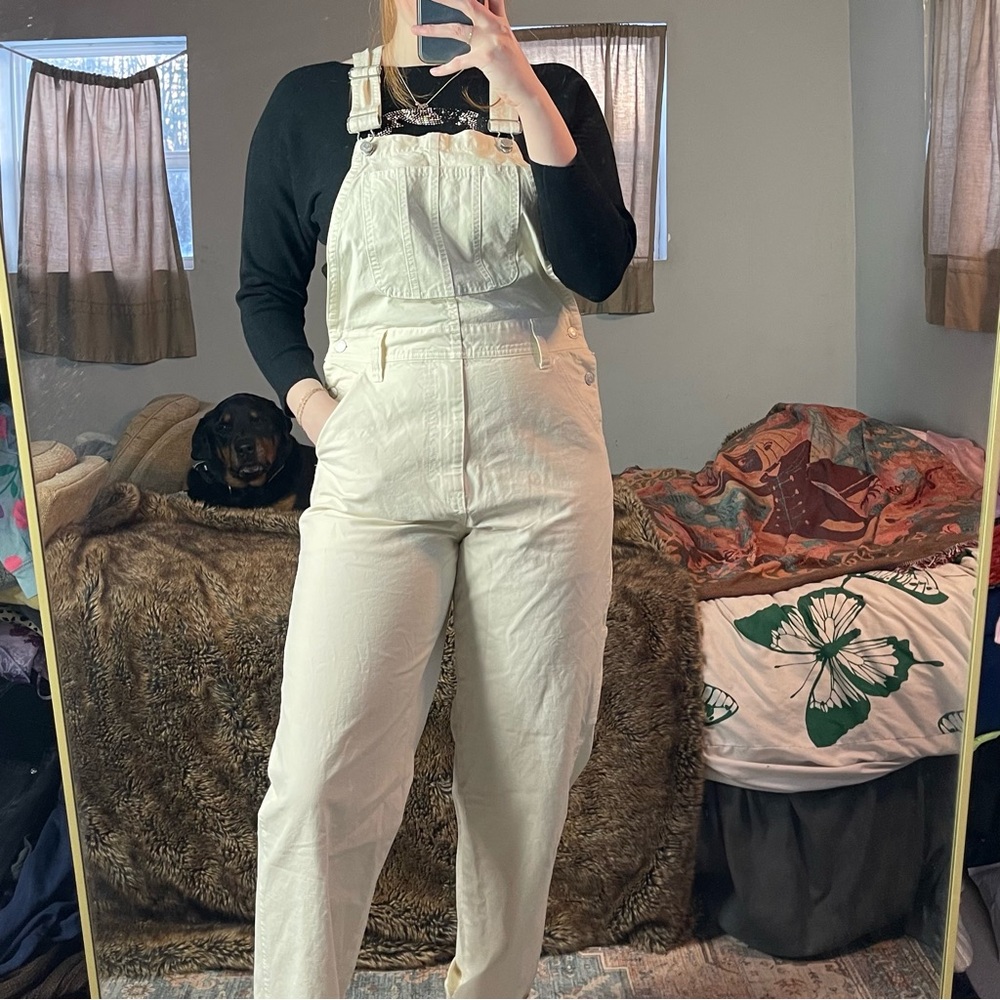 BNWT Madewell Cream Overalls